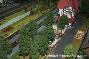 Modell Bahnhof Witterschlick